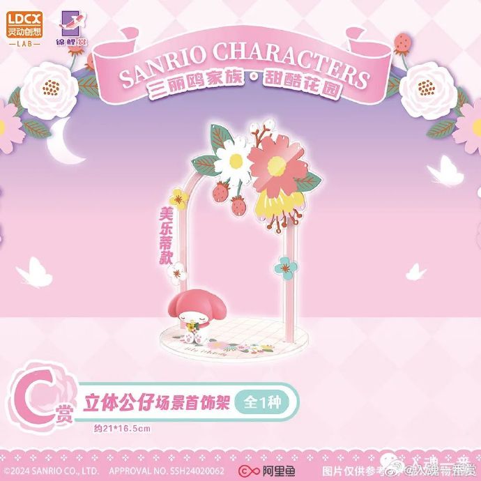 Koi Kuji Sanrio Melody and Kuromi Sweet Garden
