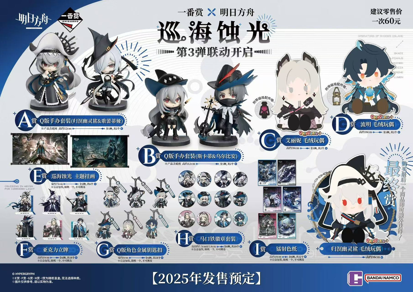 Ichiban Kuji Arknights Sea Patrol Vol 3 Activated