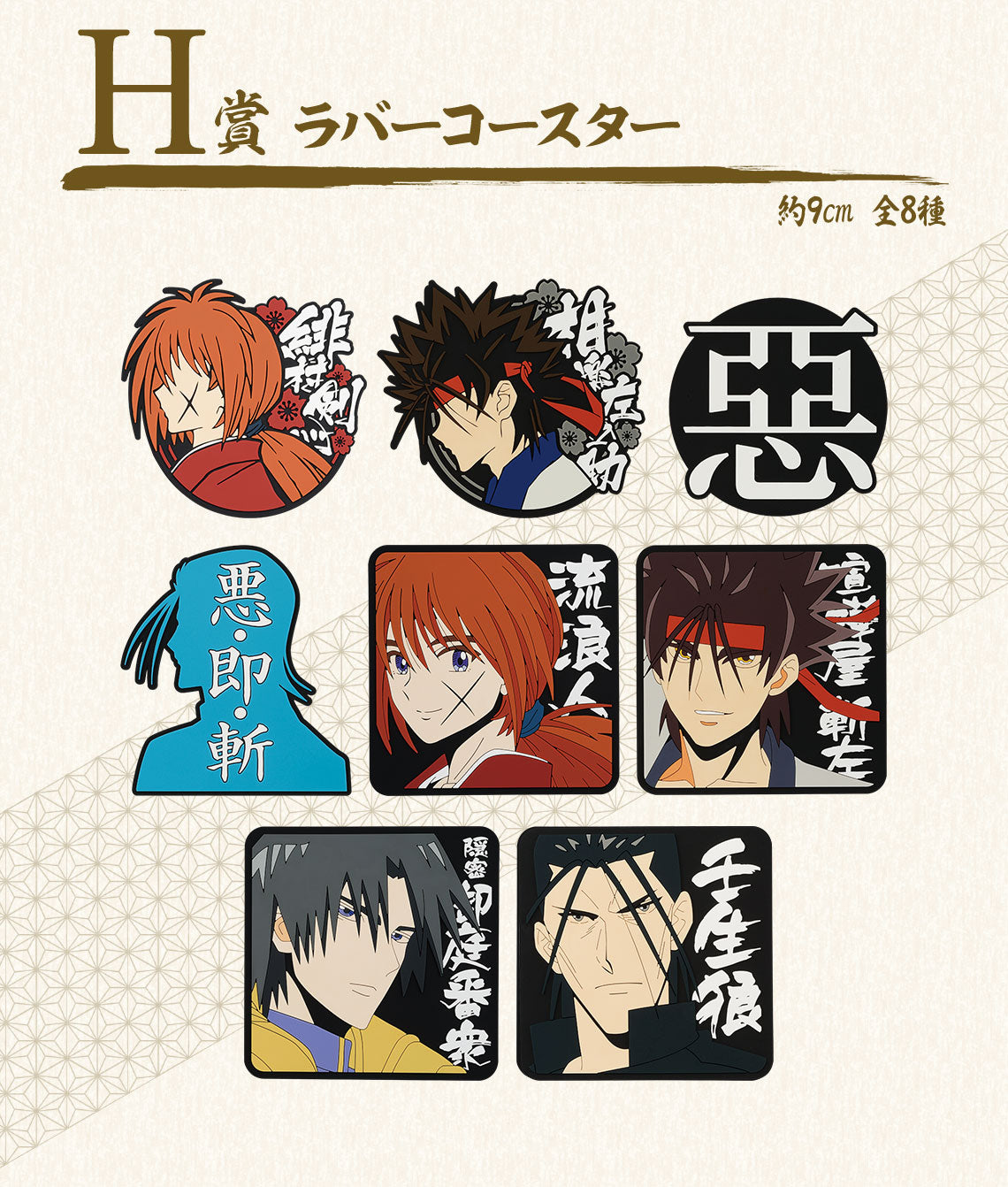 Ichiban Kuji Rurouni Kenshin -Meiji Swordsman Romantic Story- by Bandai Spirits
