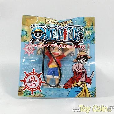 One Piece World Collectable Figure Mini Strap Set