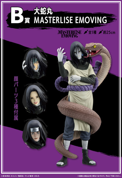 Ichiban Kuji Naruto Shippuden Legendary Three Ninjas  by Bandai Spirits